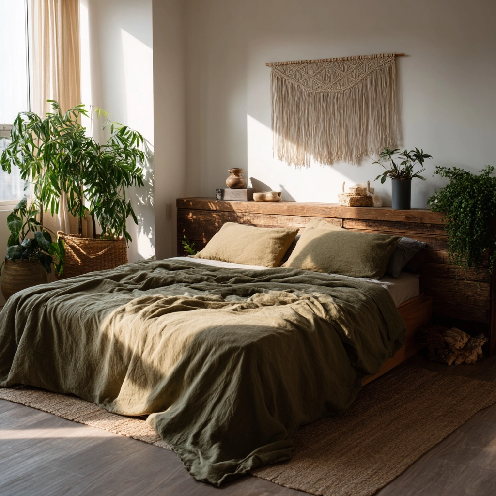 organic modern bedroom 8
