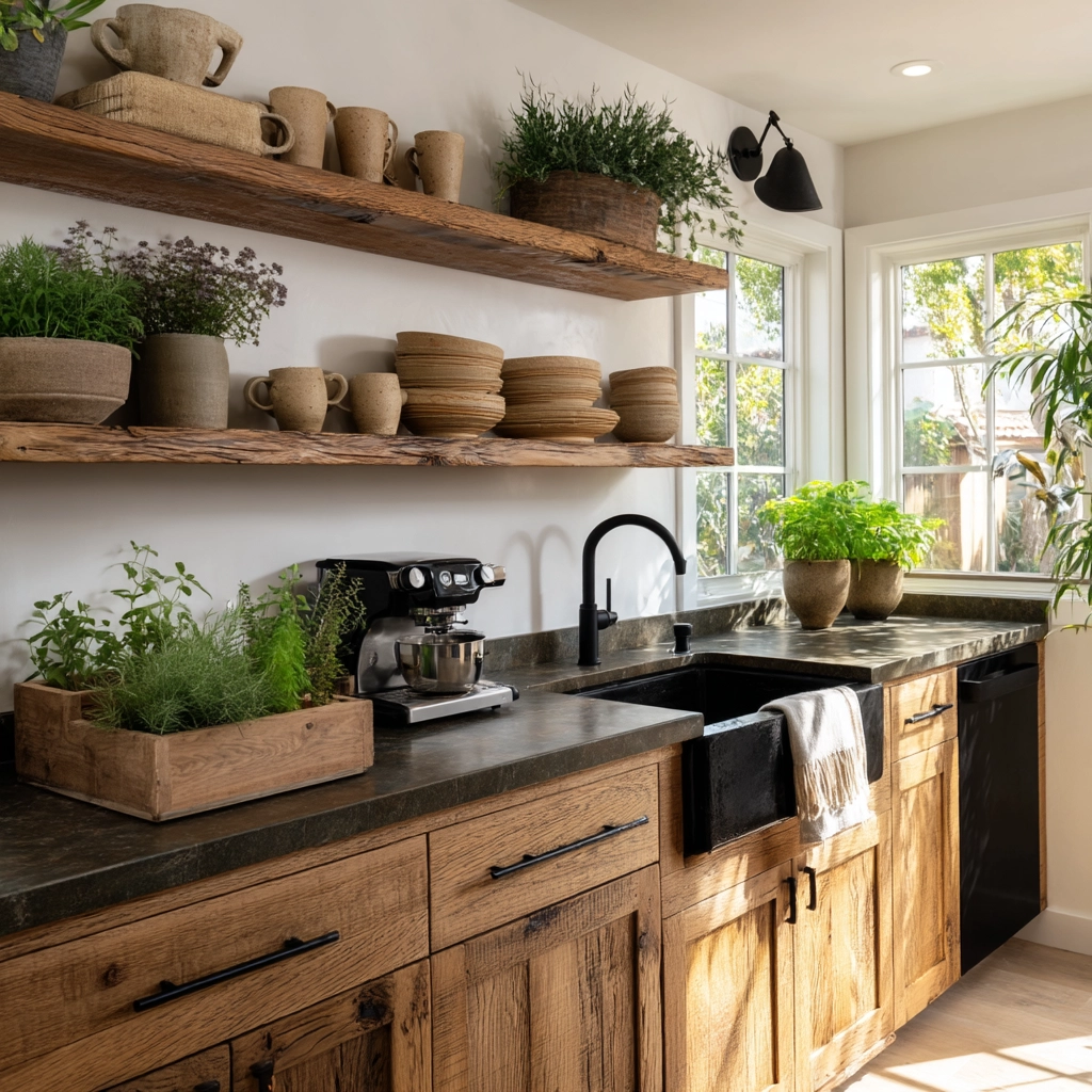organic modern kitchen 11
