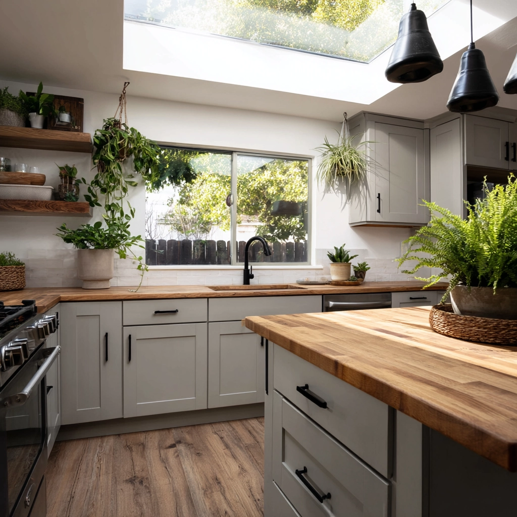 organic modern kitchen 33