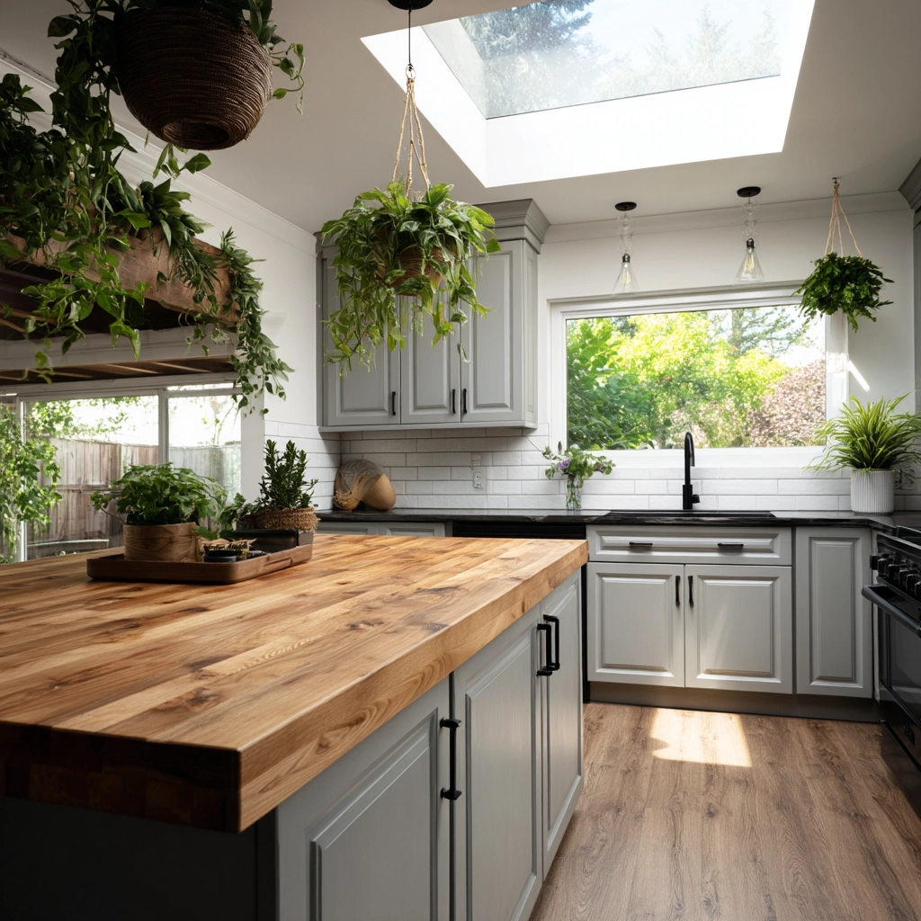 organic modern kitchen 35