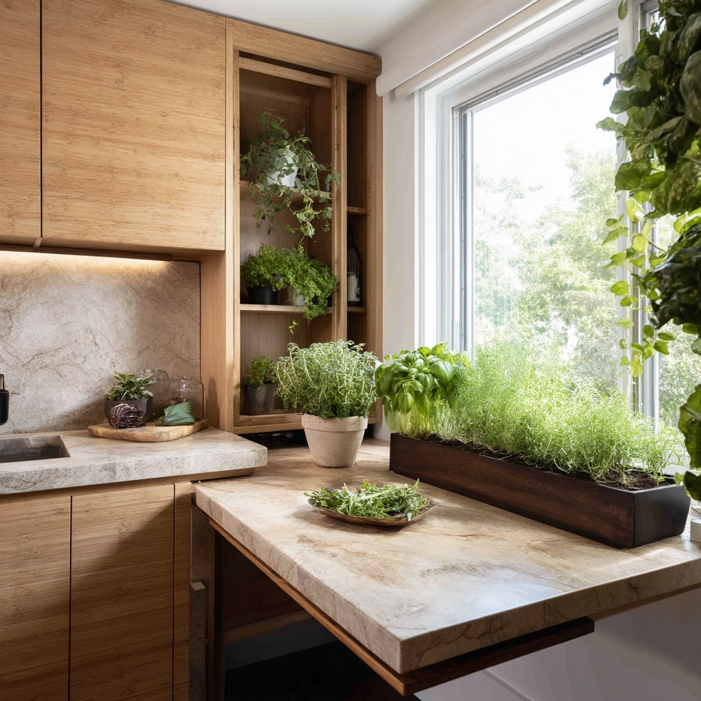 organic modern kitchen 37