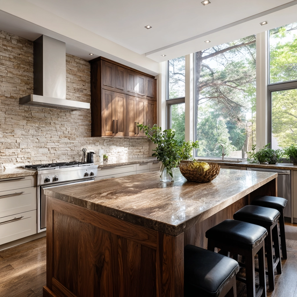 organic modern kitchen 58