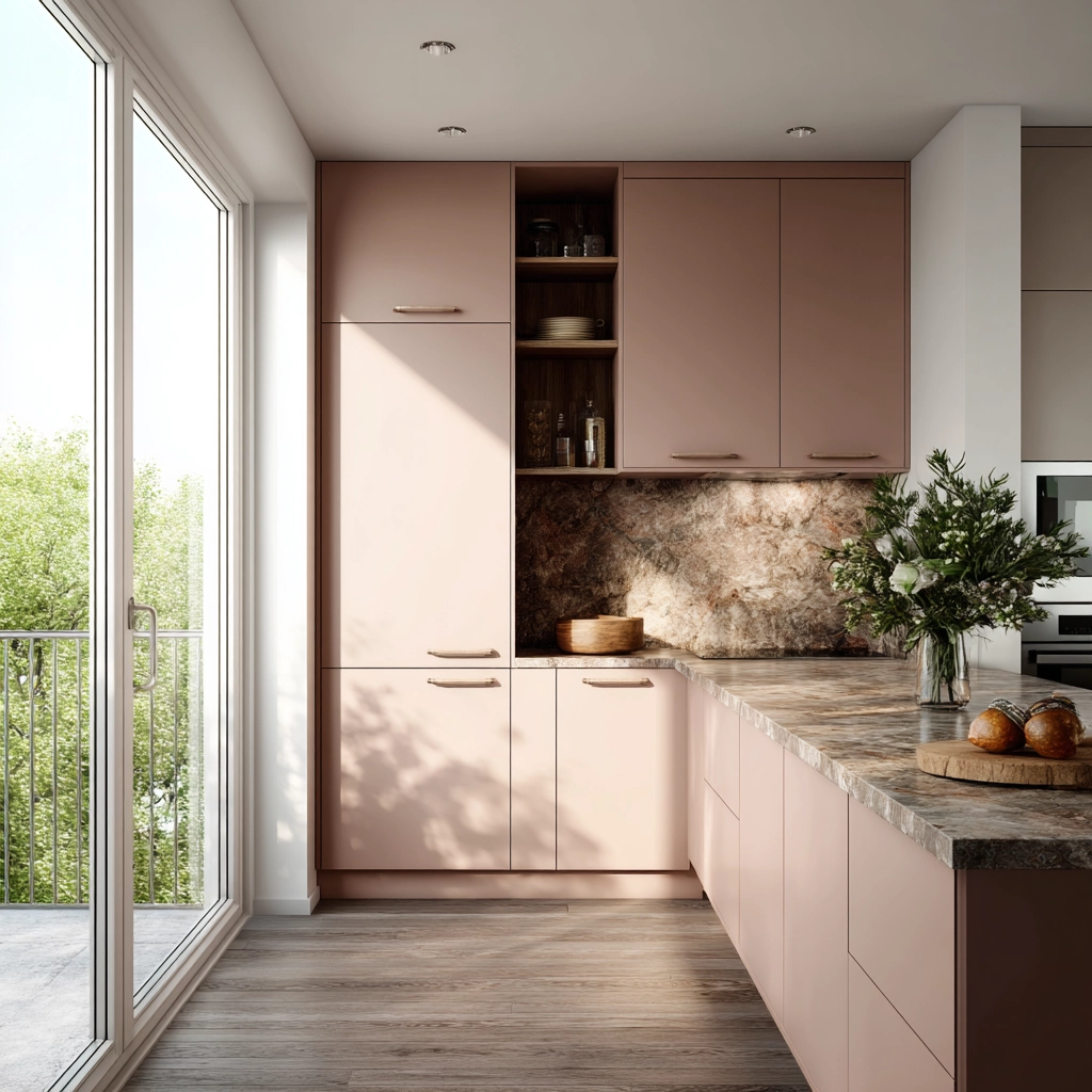 pink kitchen 15