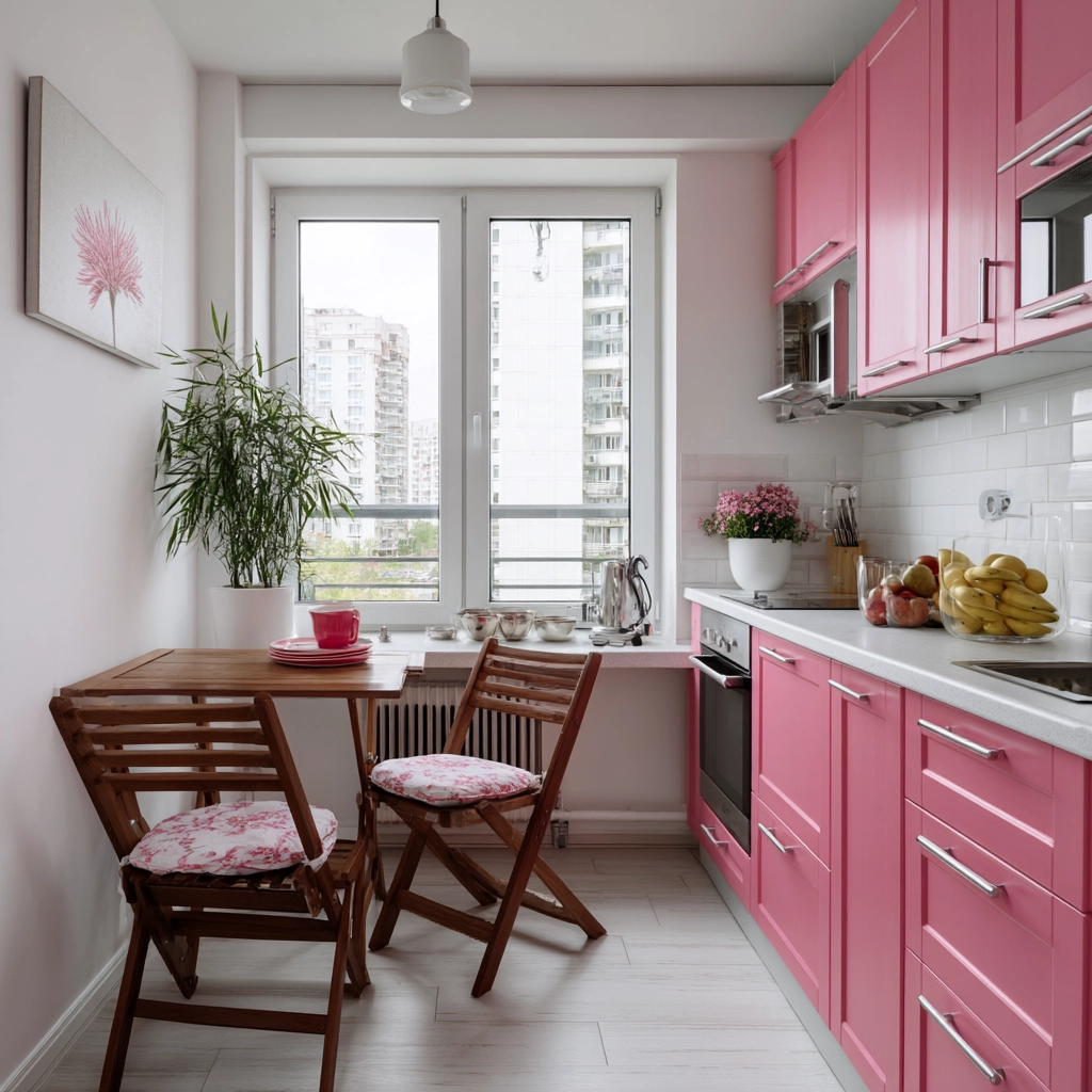 pink kitchen 17