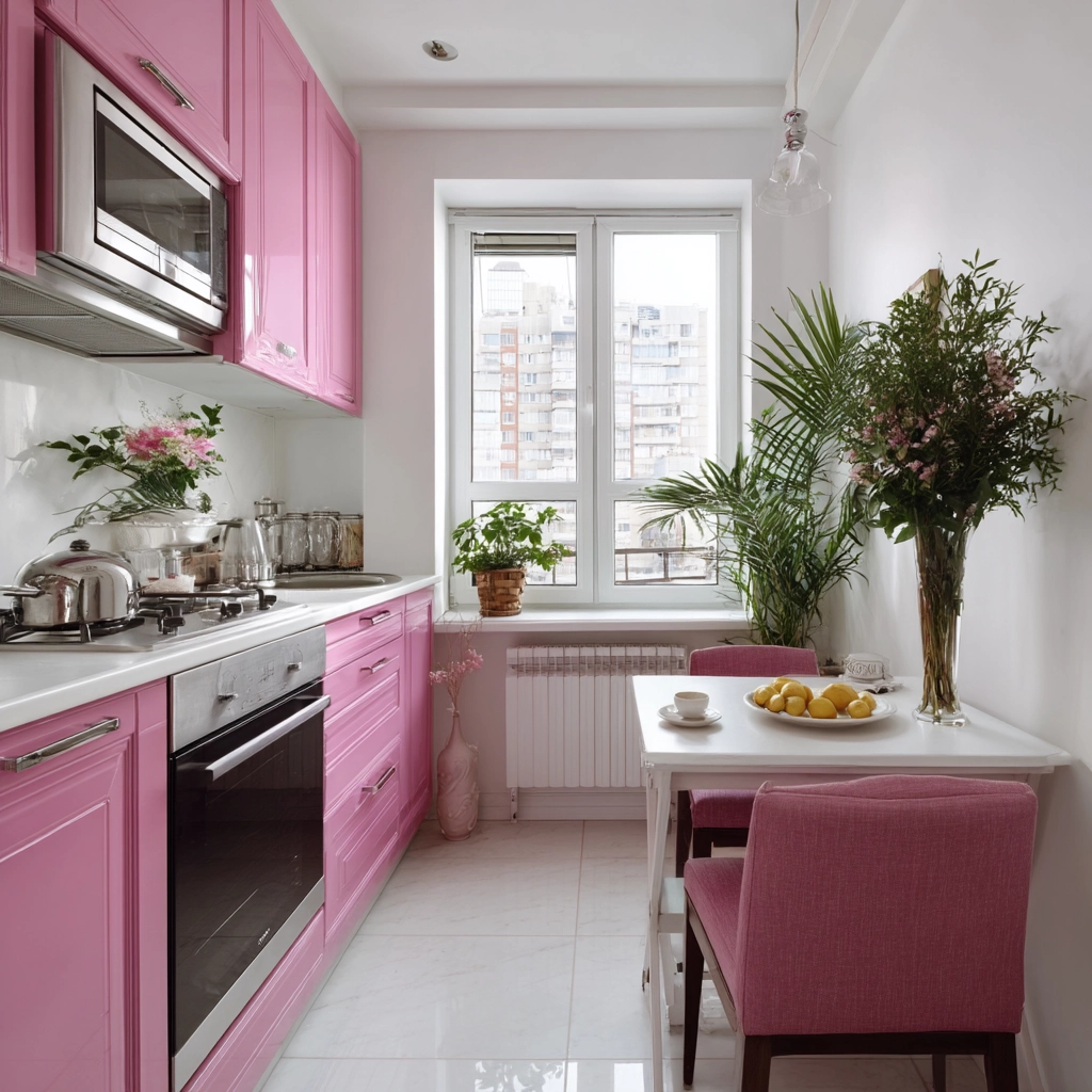 pink kitchen 18