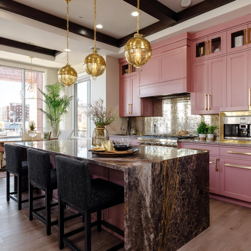 pink kitchen 21