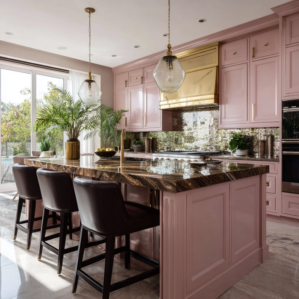pink kitchen 22