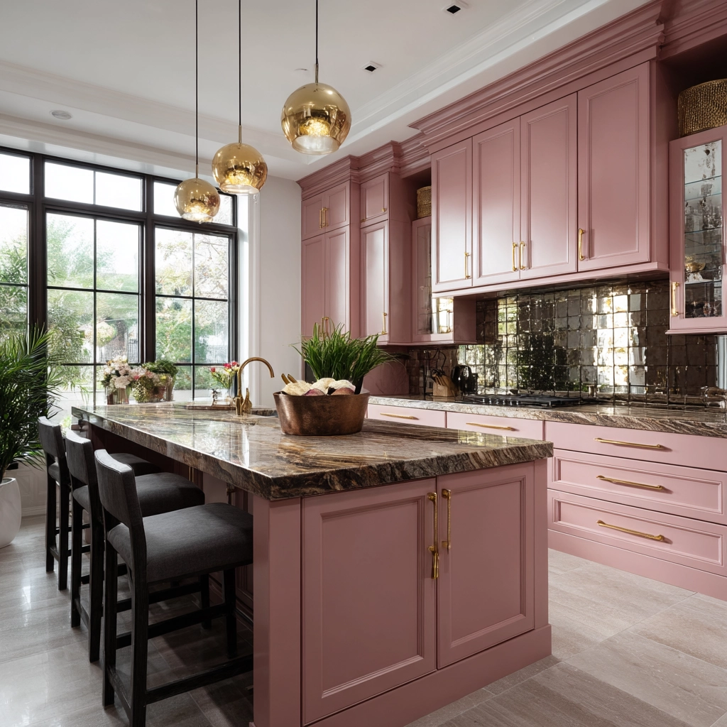 pink kitchen 23
