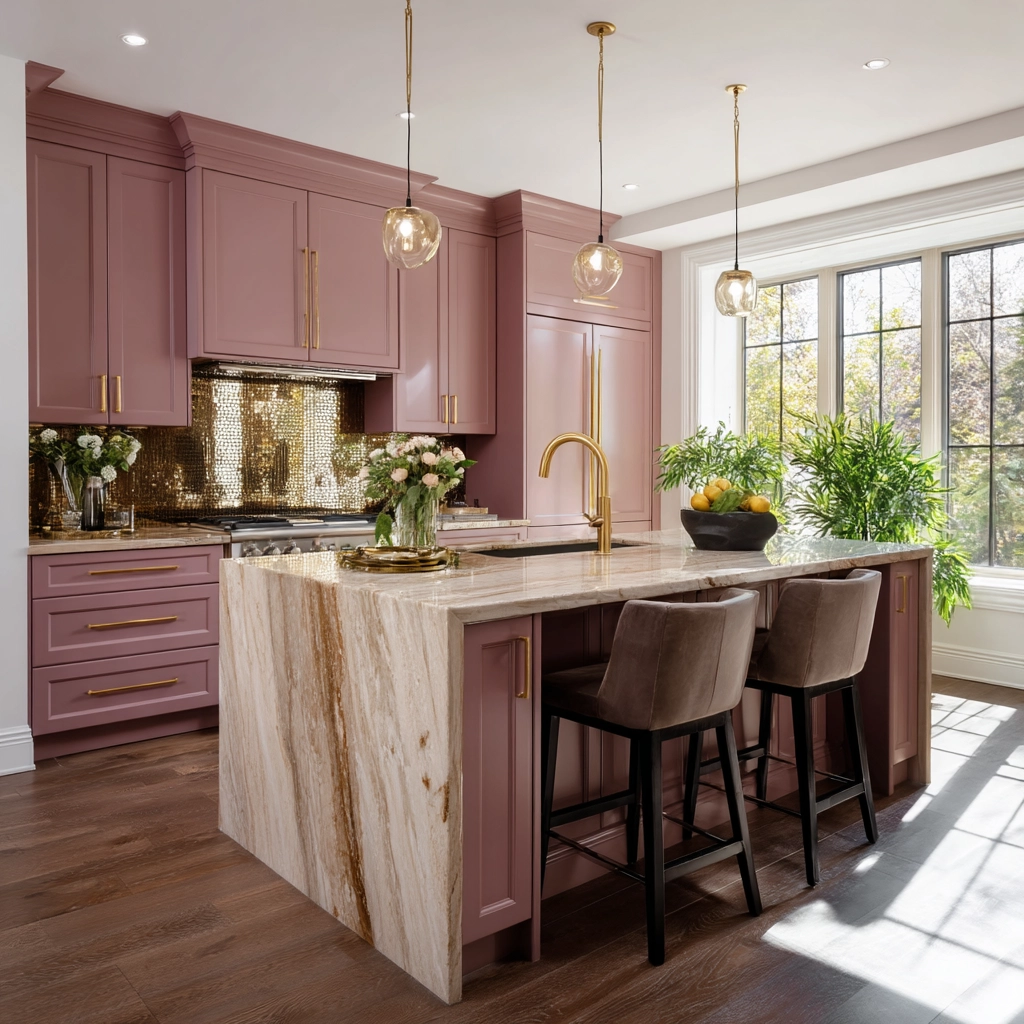 pink kitchen 24