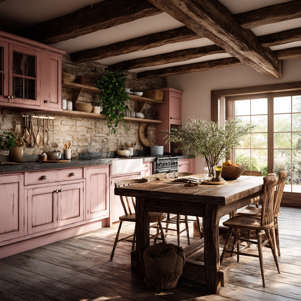pink kitchen 26