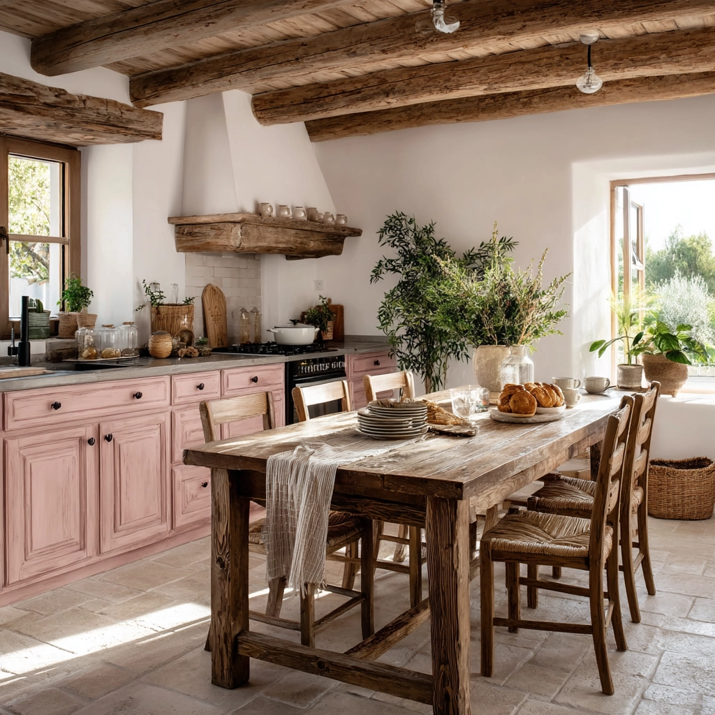 pink kitchen 28