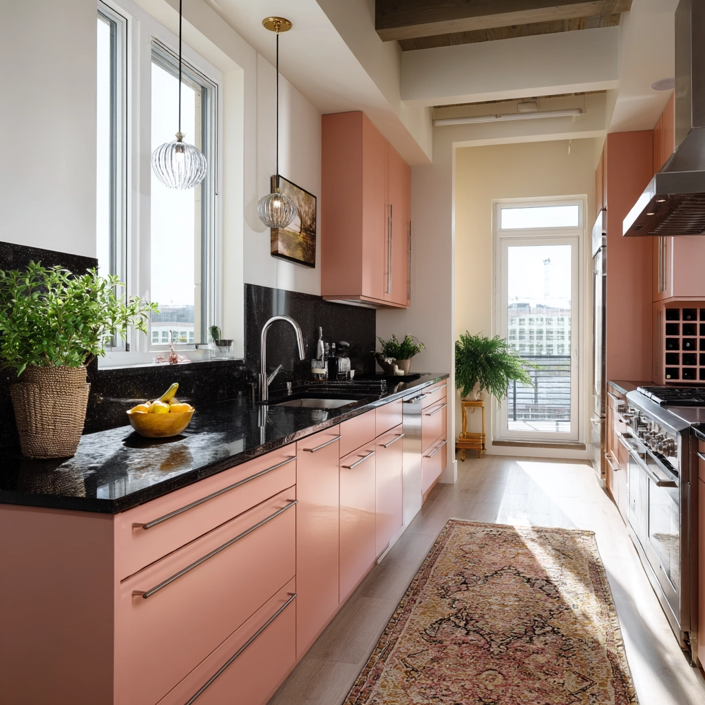 pink kitchen 30
