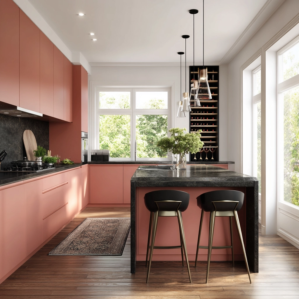 pink kitchen 32