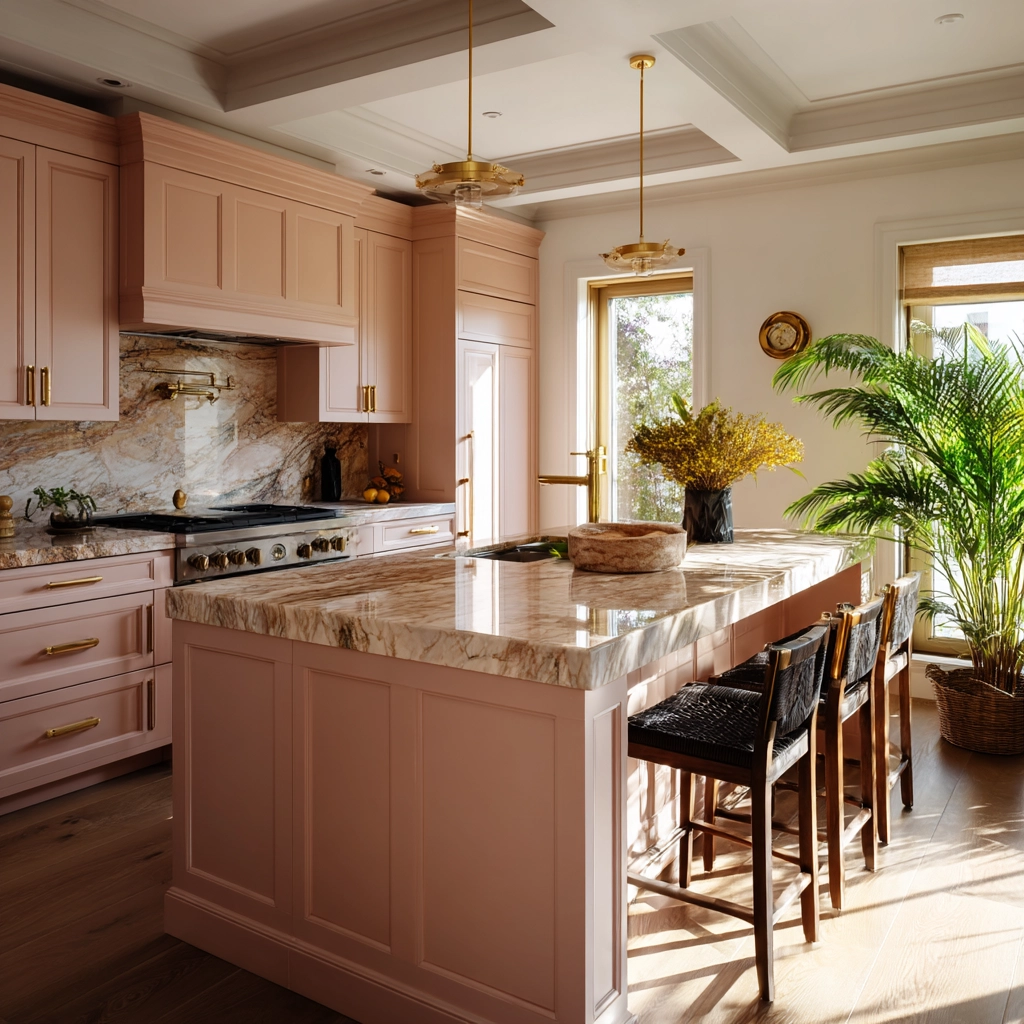 pink kitchen 39
