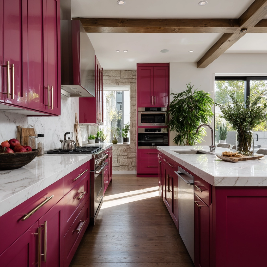 pink kitchen 54