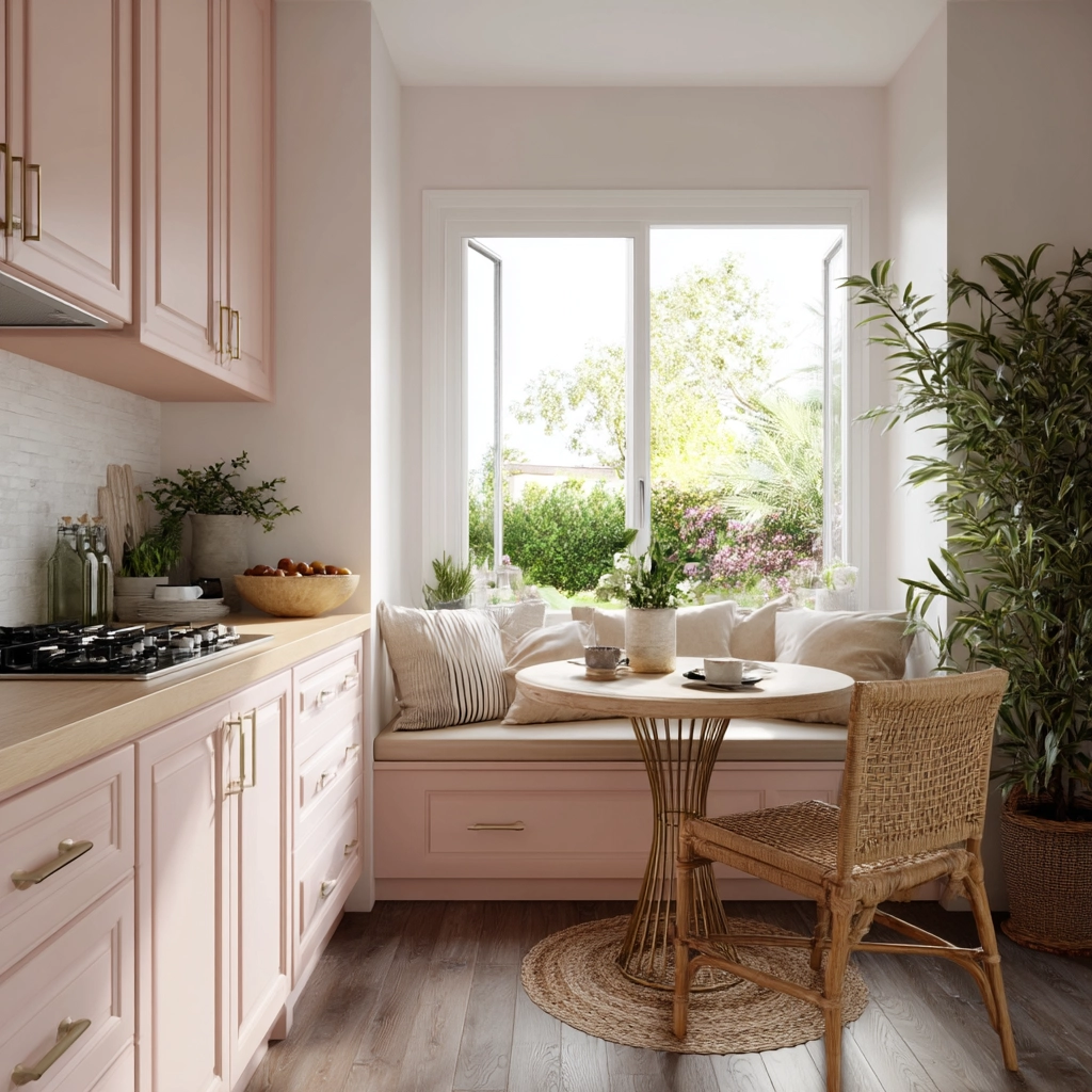 pink kitchen 57