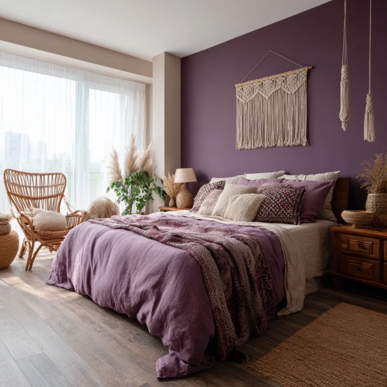 purple bedrooms 1