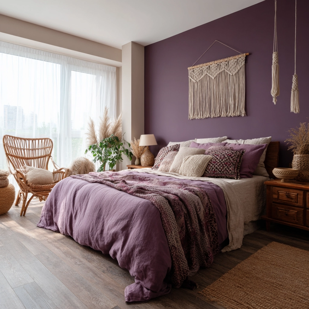 purple bedrooms 1
