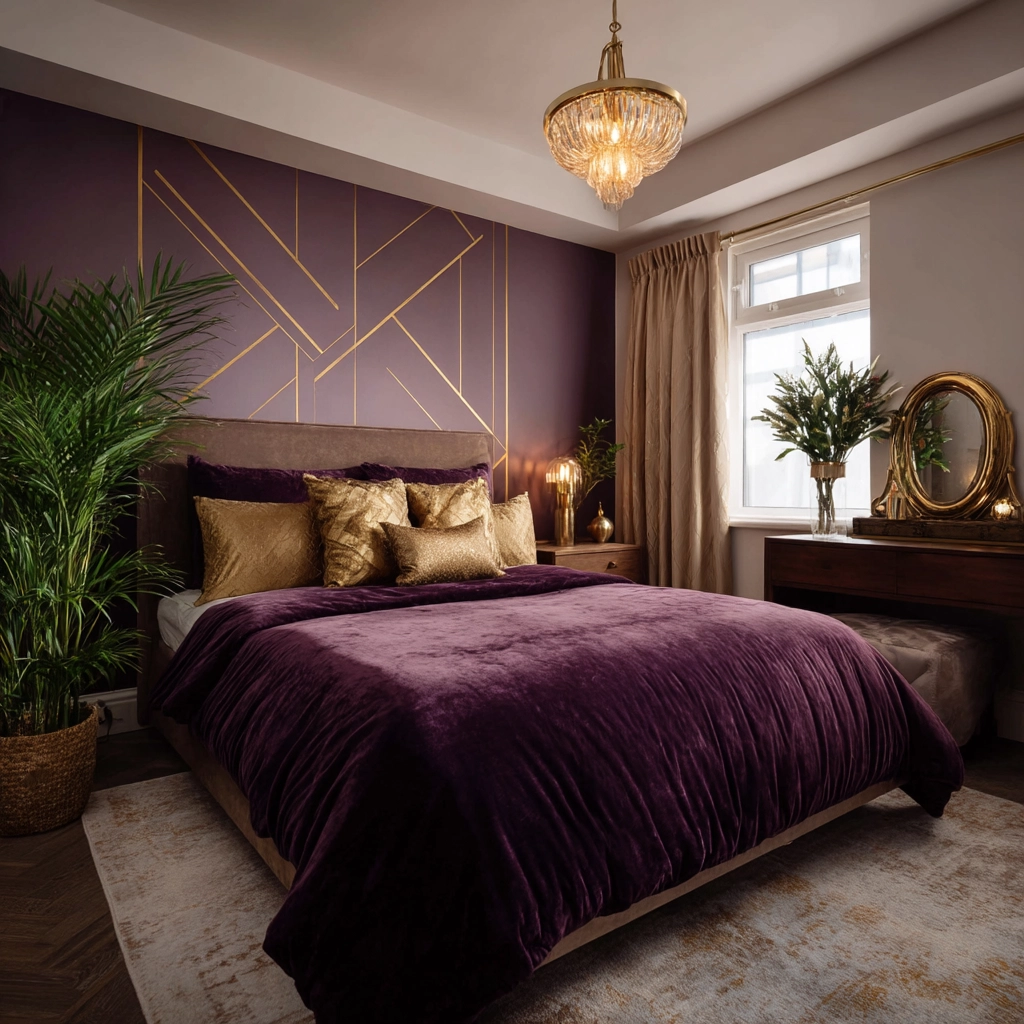 purple bedrooms 10
