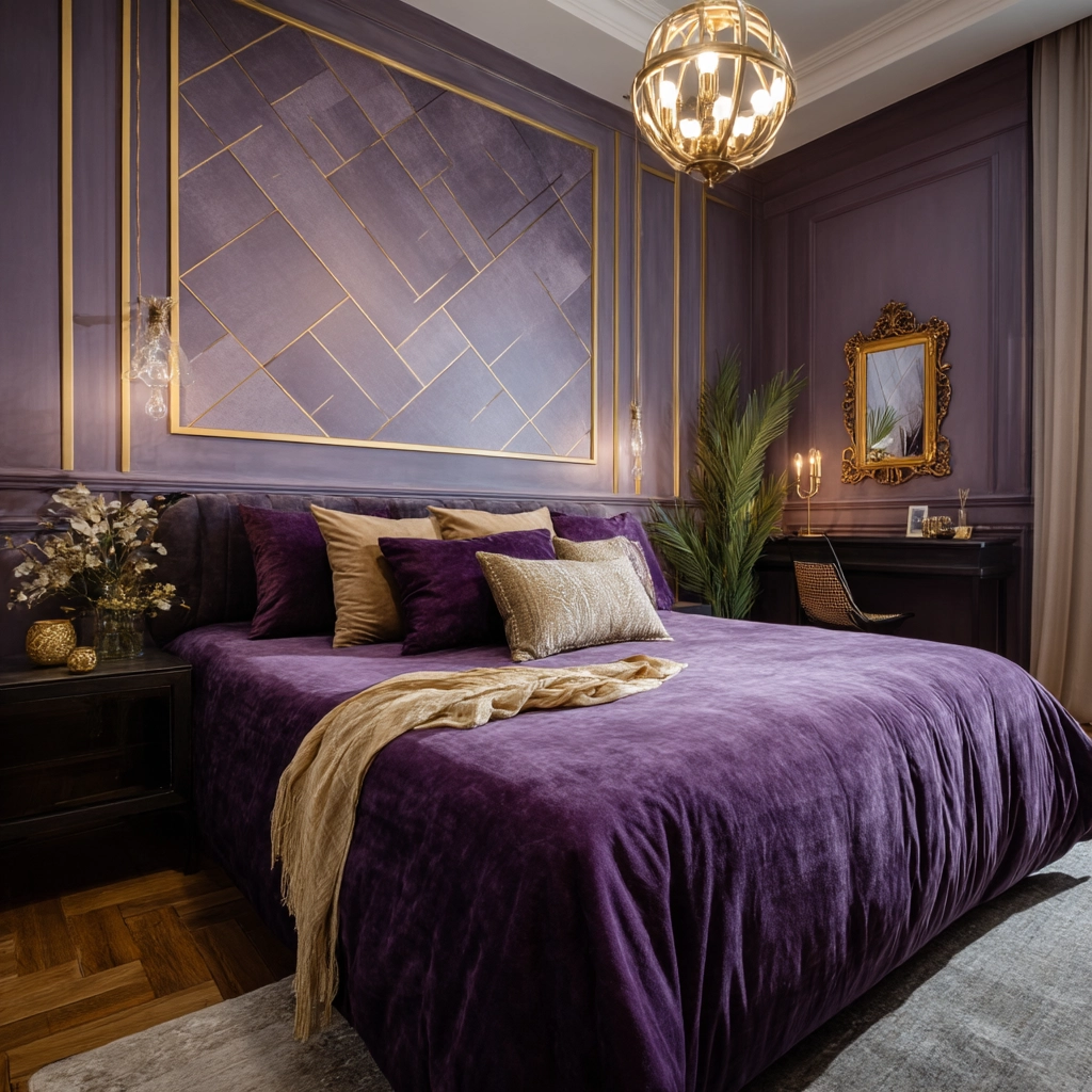 purple bedrooms 11
