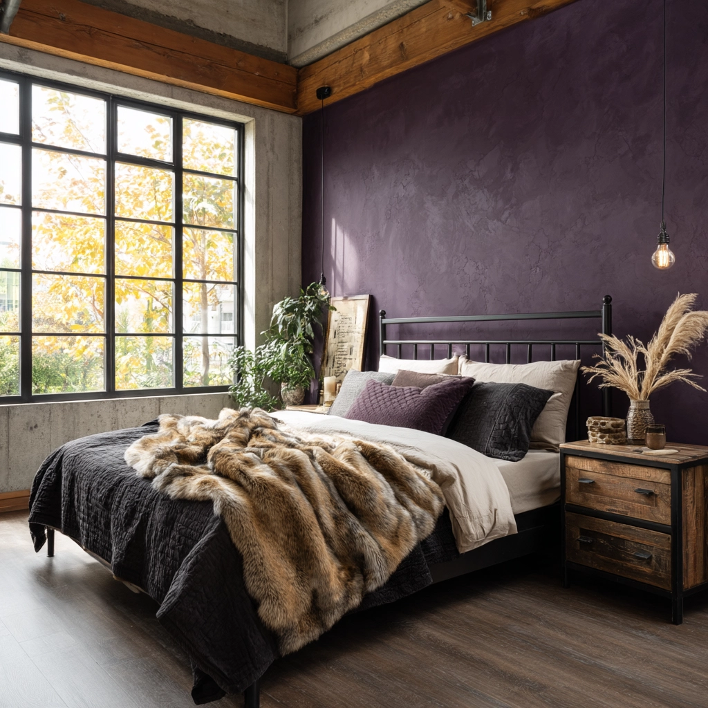 purple bedrooms 26