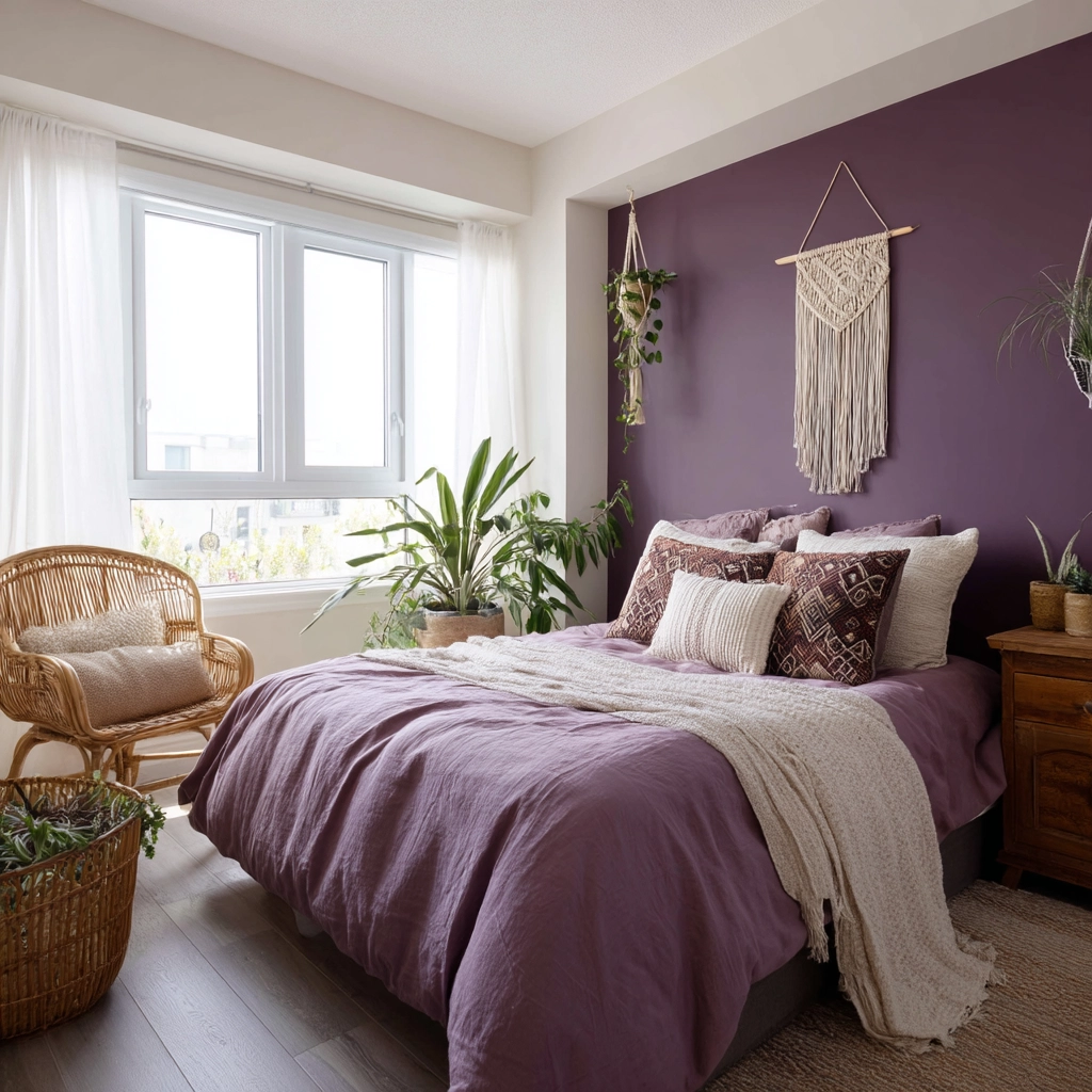 purple bedrooms 3