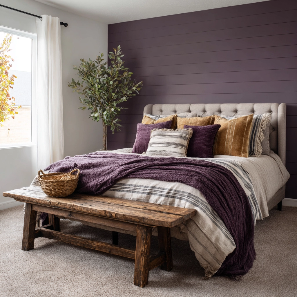 purple bedrooms 35