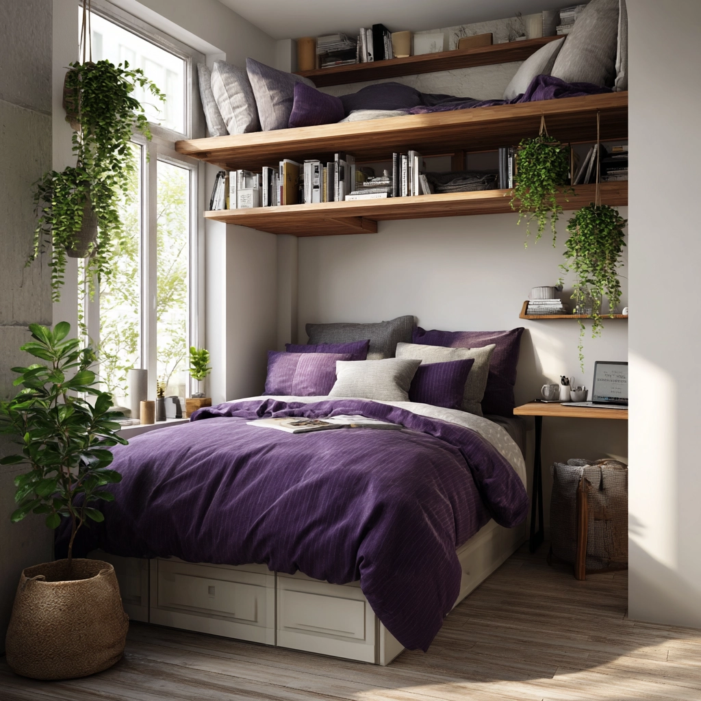 purple bedrooms 37