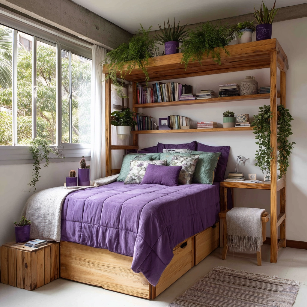 purple bedrooms 38
