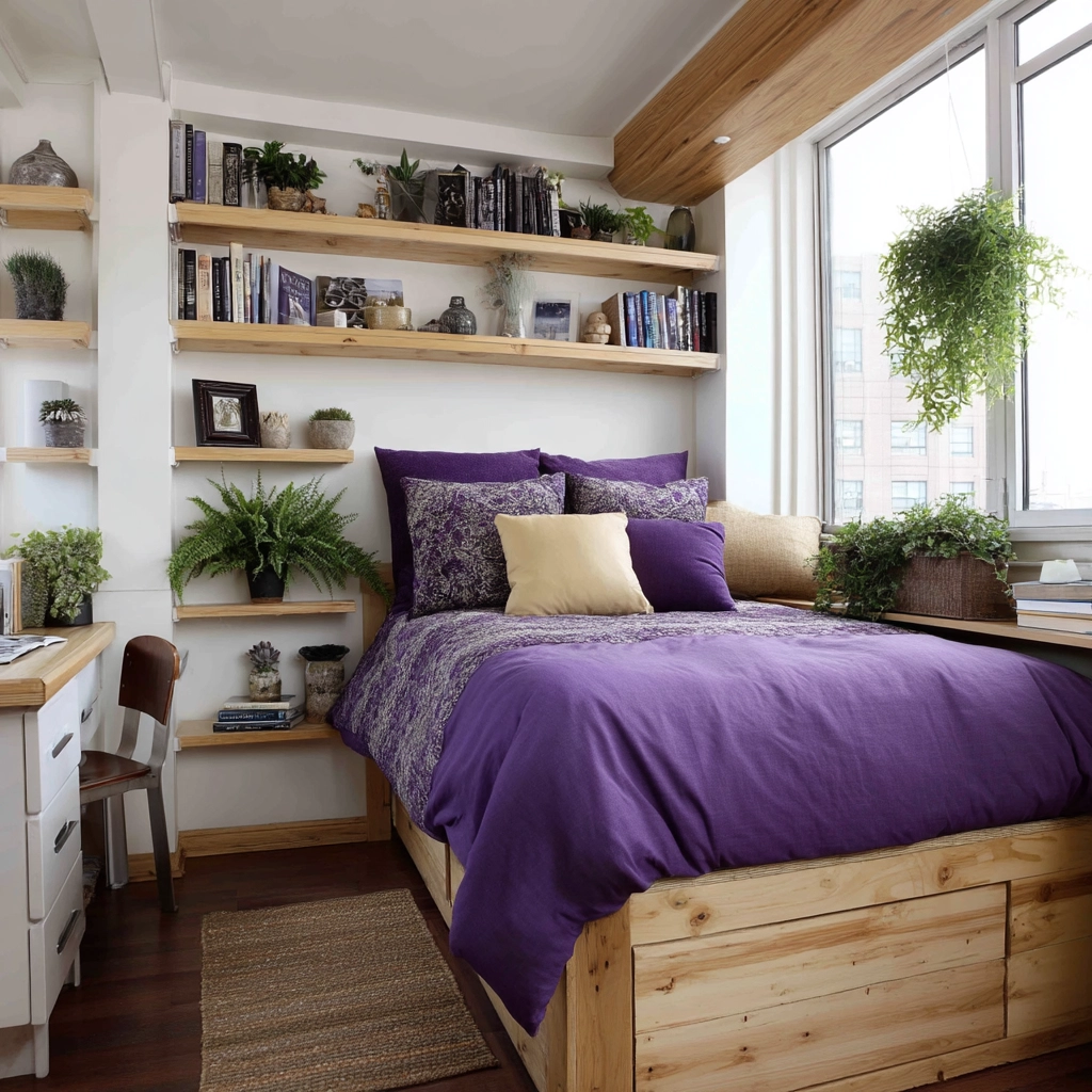 purple bedrooms 39
