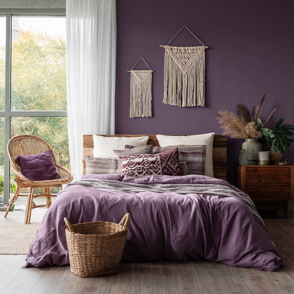 purple bedrooms 4
