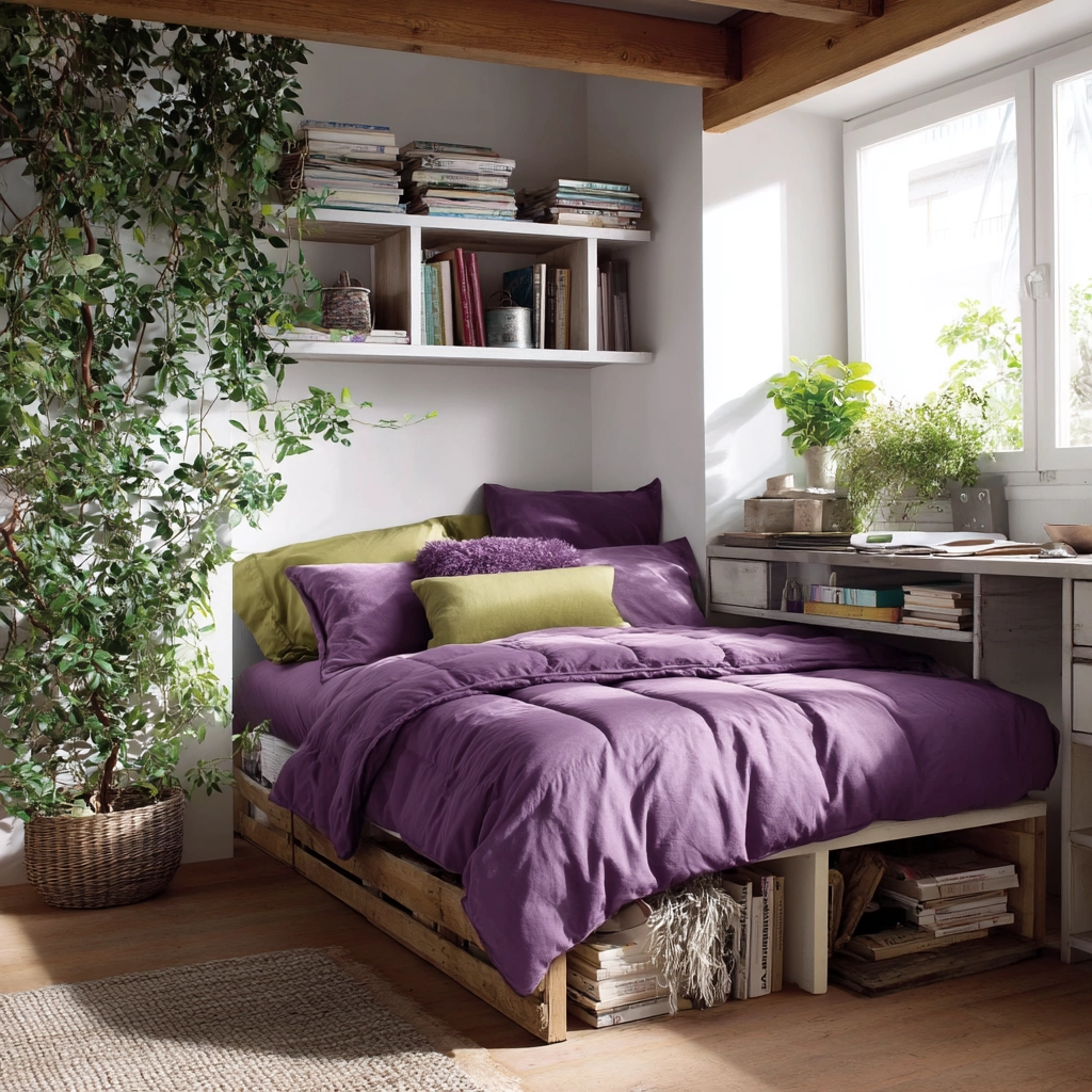 purple bedrooms 40