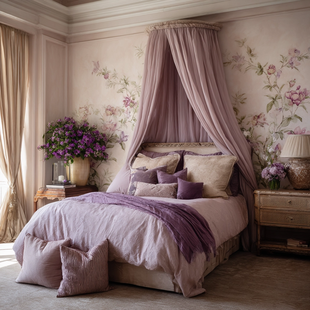 purple bedrooms 42