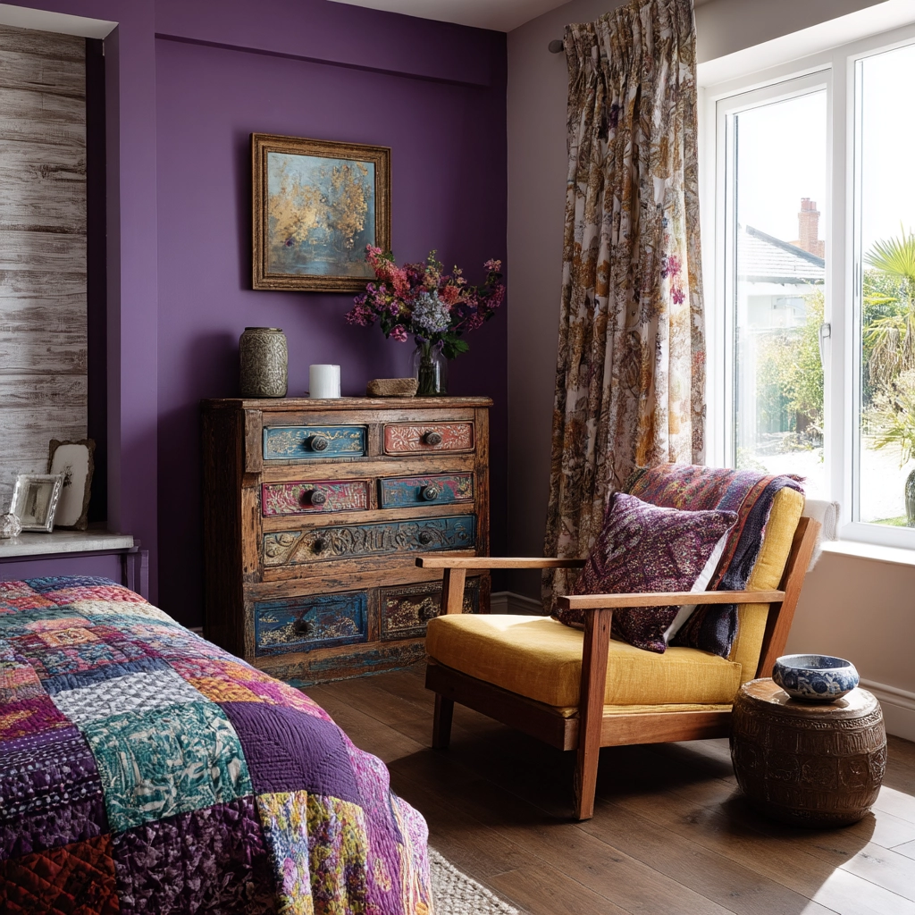 purple bedrooms 45