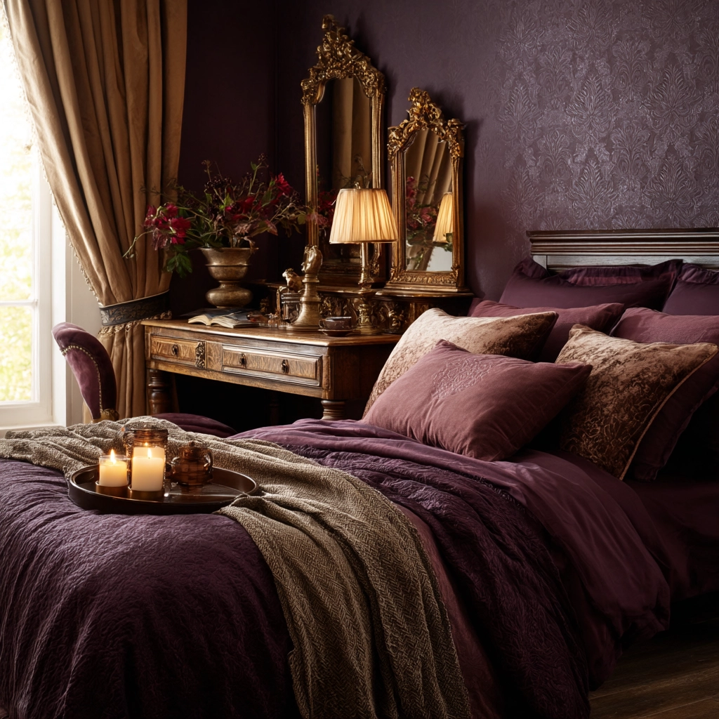 purple bedrooms 53
