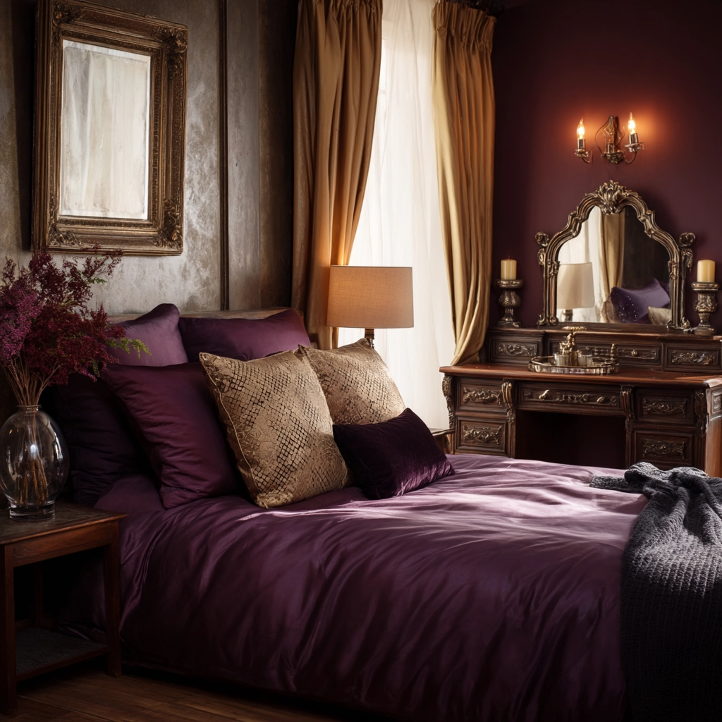 purple bedrooms 54