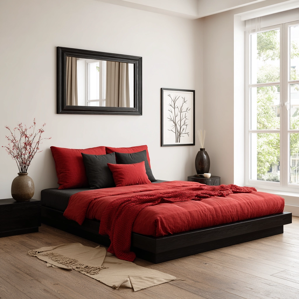 red and black bedroom ideas 22