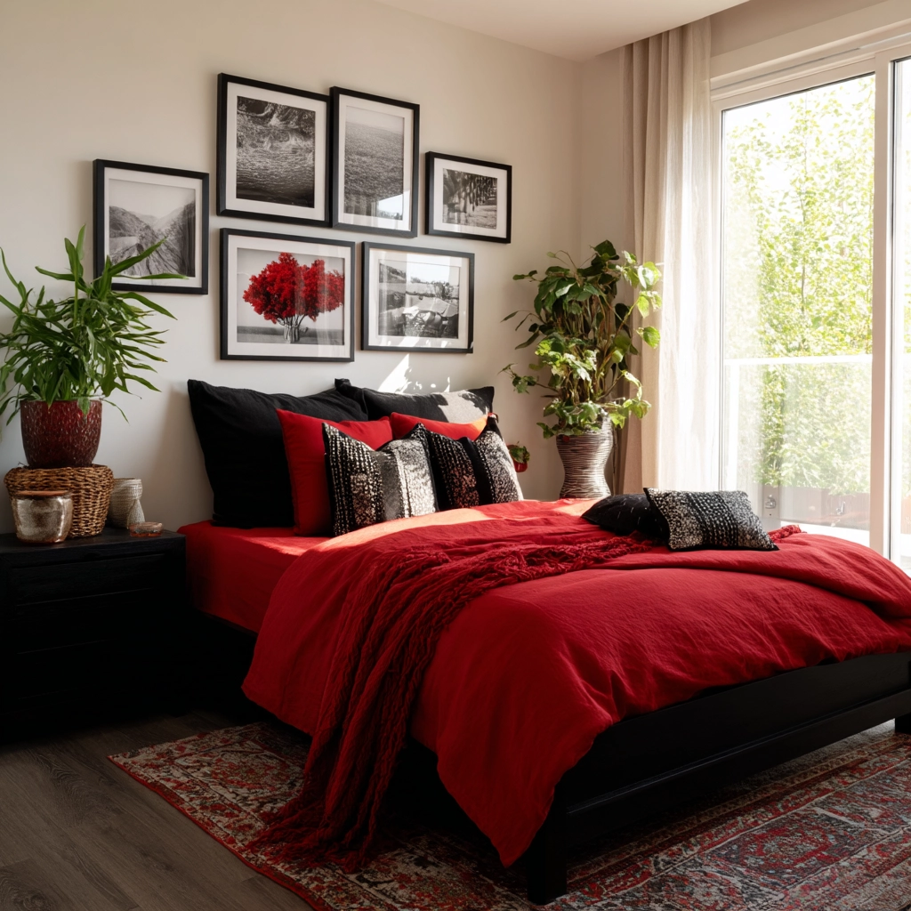 red and black bedroom ideas 32