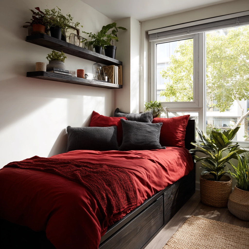 red and black bedroom ideas 50