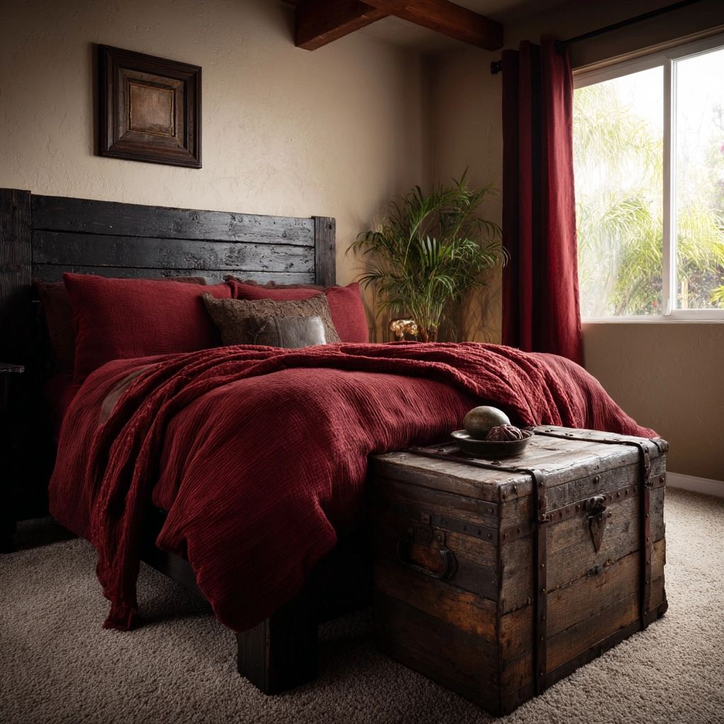 red and black bedroom ideas 56