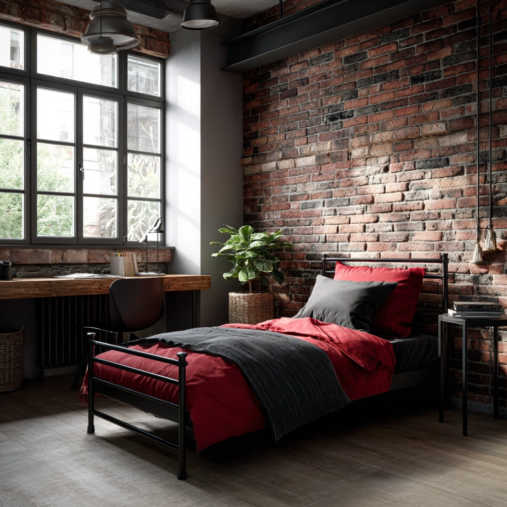 red and black bedroom ideas 57