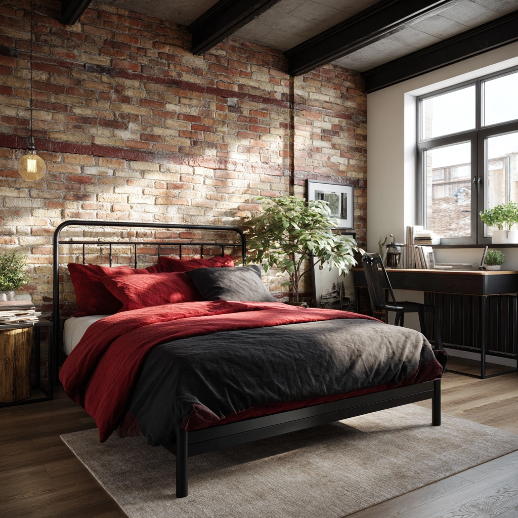 red and black bedroom ideas 58