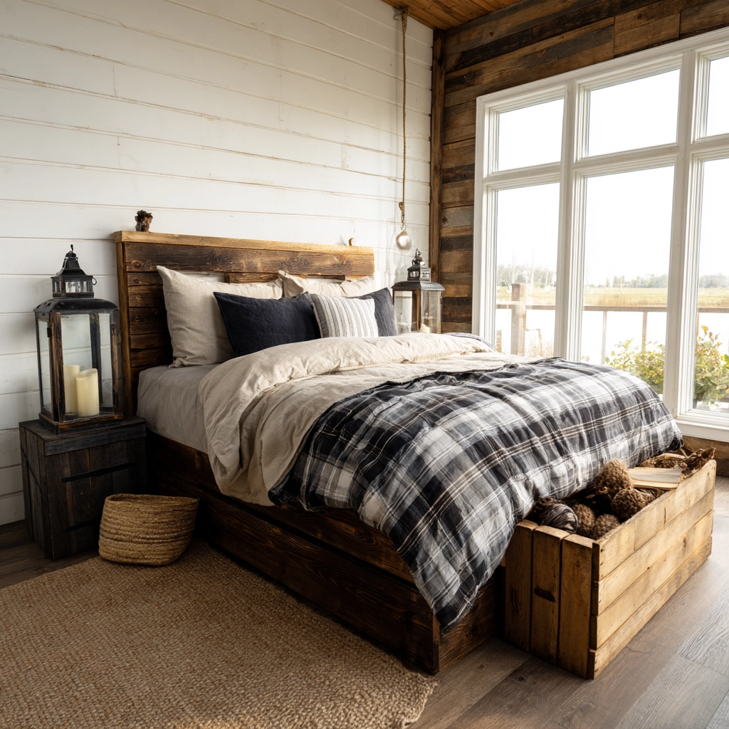 rustic bedroom 28