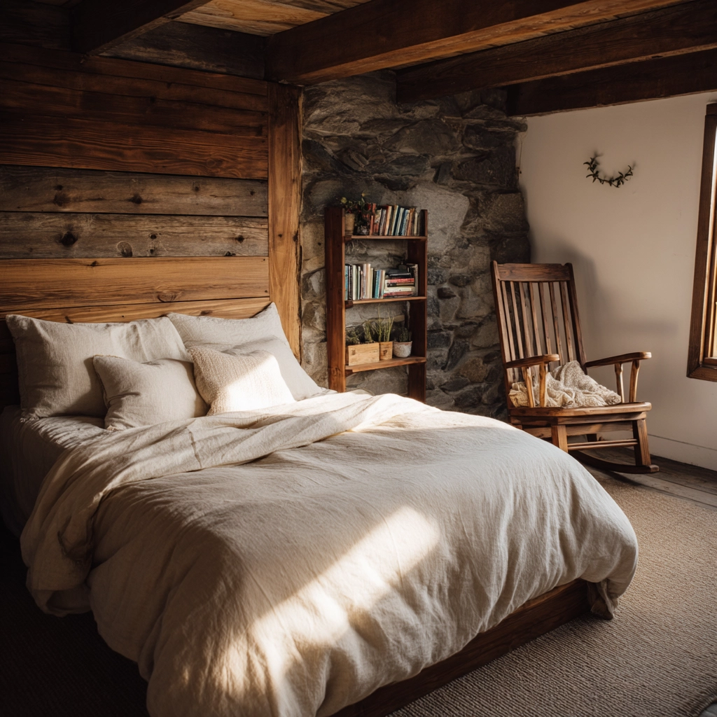 rustic bedroom 43