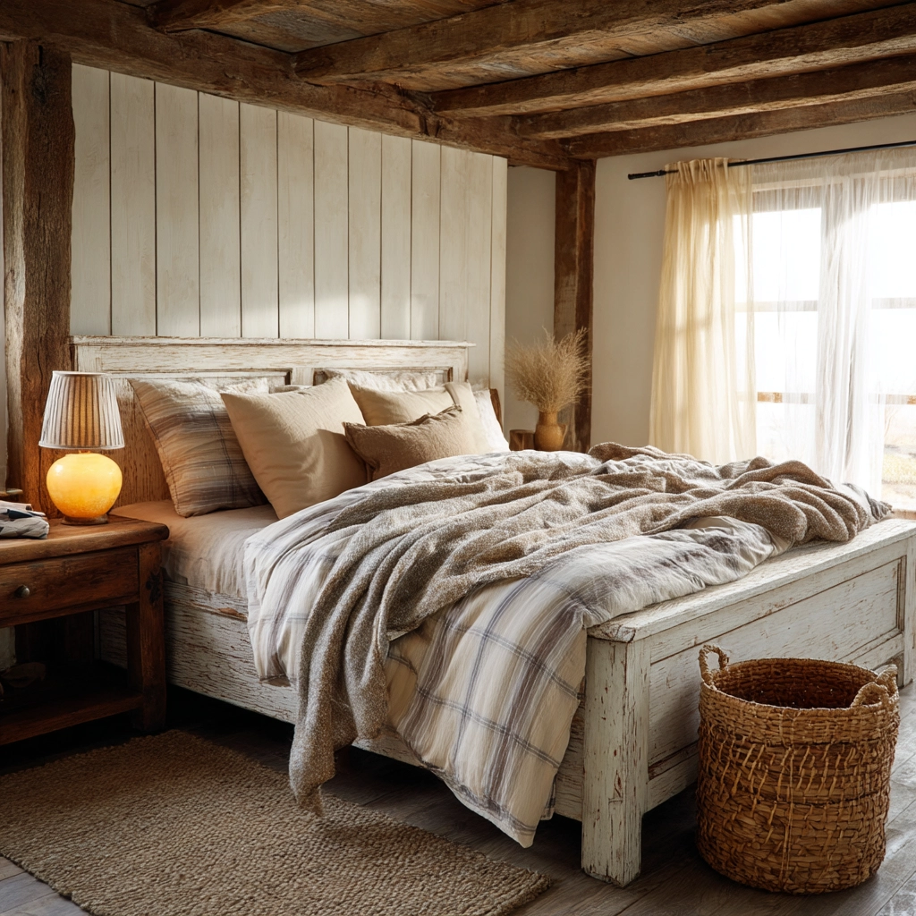 rustic farmhouse bedroom 1