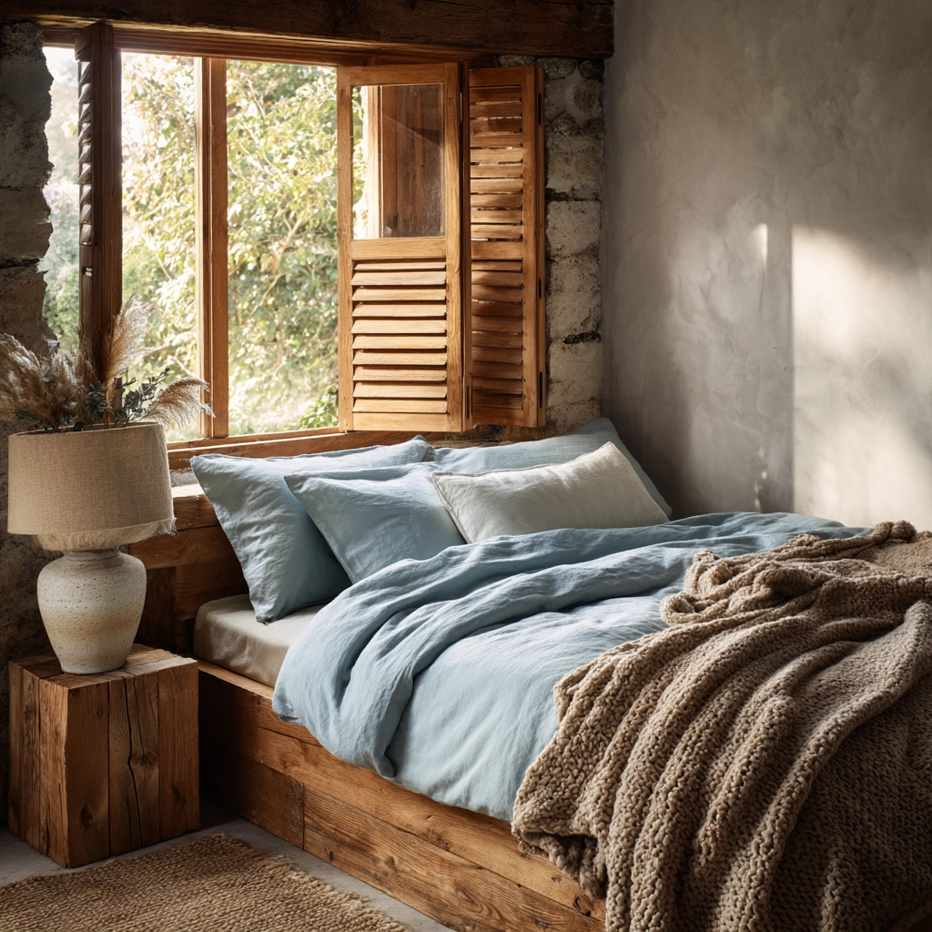 rustic farmhouse bedroom 14