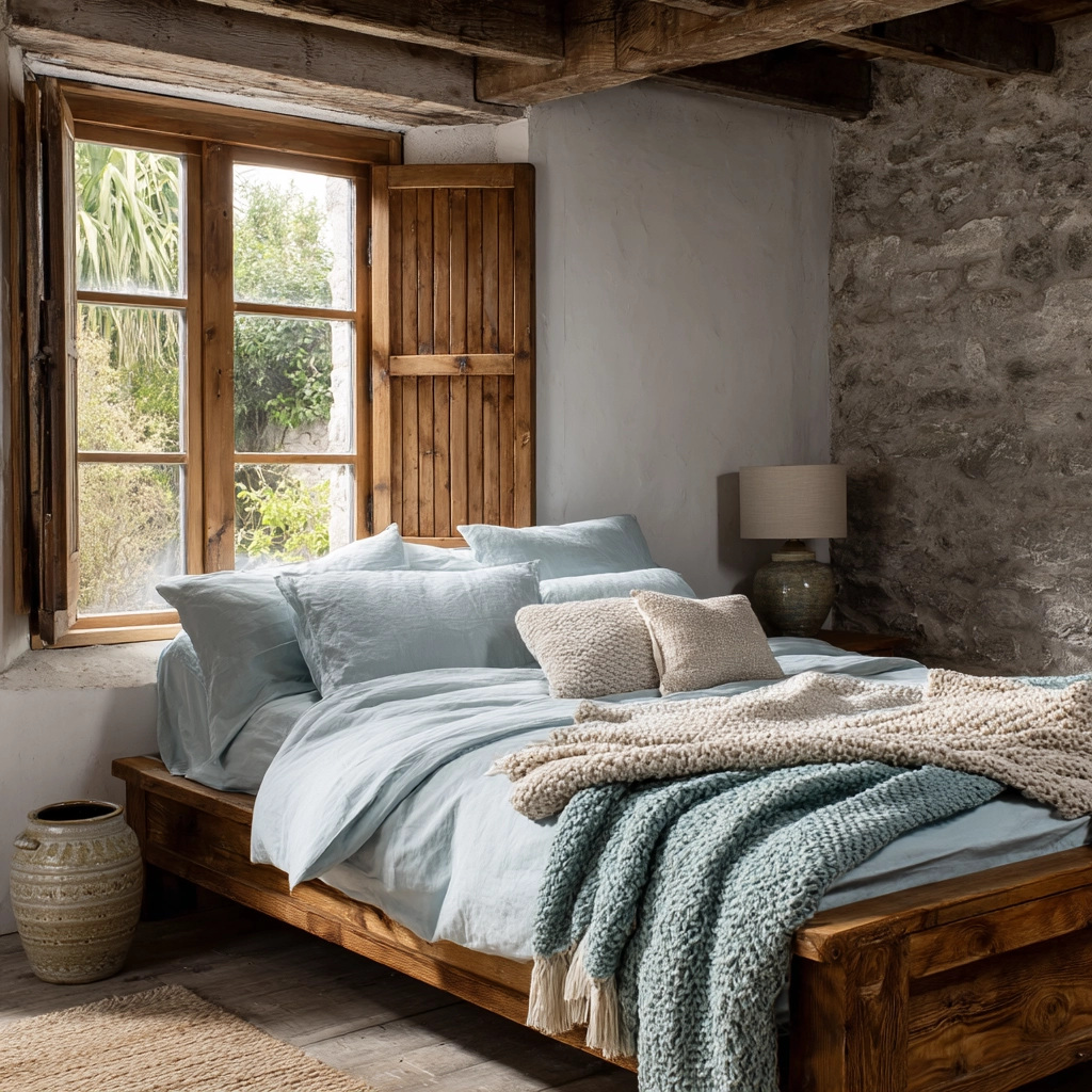 rustic farmhouse bedroom 15