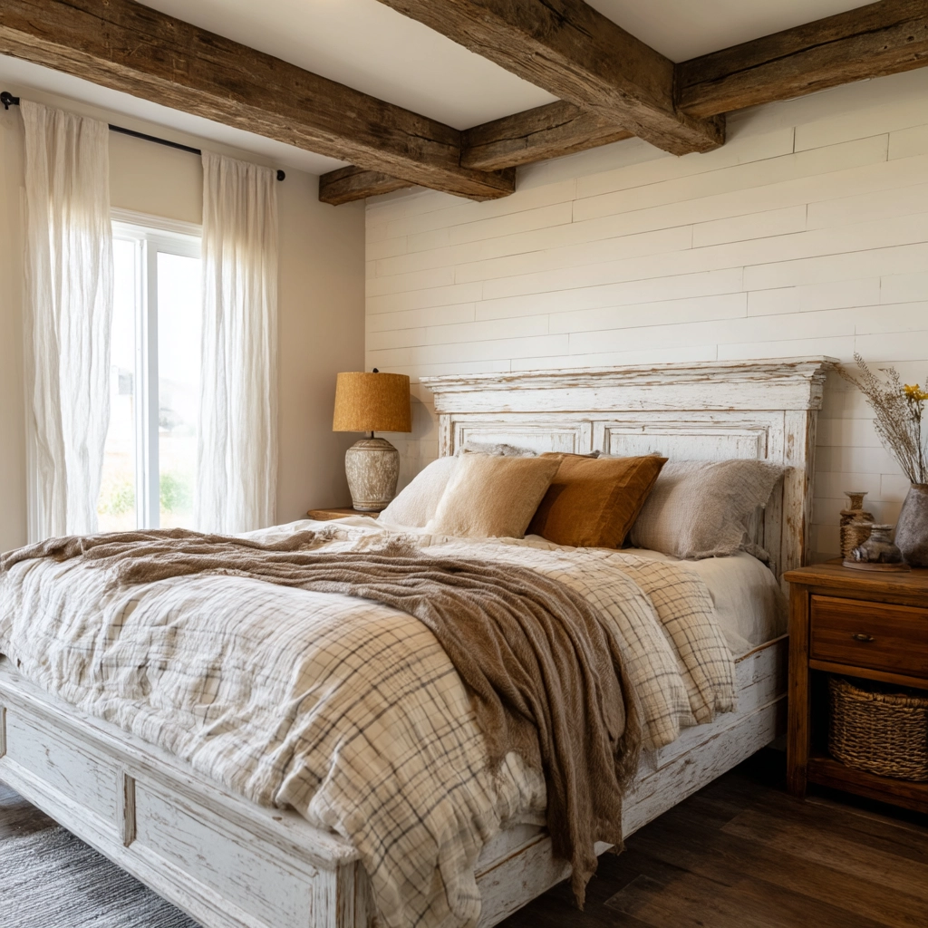 rustic farmhouse bedroom 2