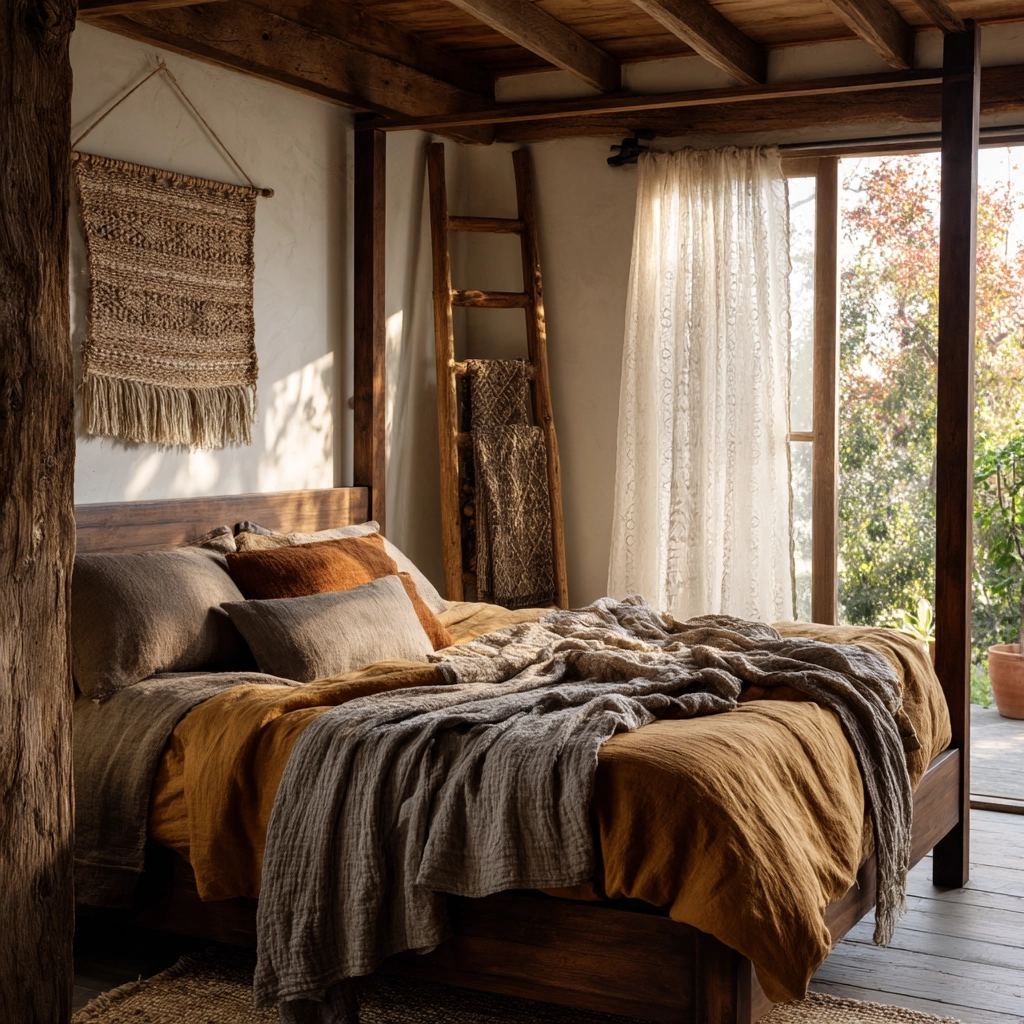 rustic farmhouse bedroom 20