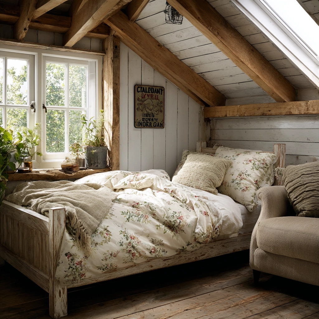rustic farmhouse bedroom 32